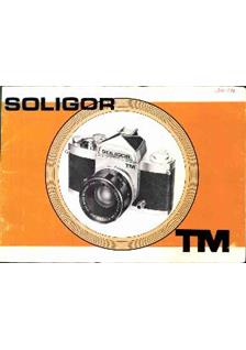 Soligor TM manual. Camera Instructions.